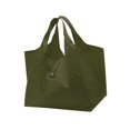 thumbnail image 3 of Bolsa de compras reutilizable, bolso plegable, ligero, duradero, lavable, plegable Verde oscuro jinwen Bolsa de compras grande, 3 of 8