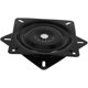 thumbnail image 2 of Square Shape Table Chair Swivel Universal Chassis for Display Stand Providing Sturdy Bearing in Black 1Pcs, 2 of 5
