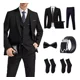 thumbnail image 1 of Traje De Negocios 3 Piezas Traje Casual Para Hombre, 1 of 7
