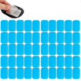 thumbnail image 1 of 10pcs EMS Muscle Trainer Replacement Trainer Gel Pads Muscle Stimulator Abdominal Hip Exerciser Body Massager Patch Gel Patches, 1 of 4