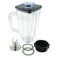 thumbnail image 1 of 5-Cup Square Top 6-Piece Plastic Jar Replacement Set with Fusion Blade for Oster Blenders, 1 of 7