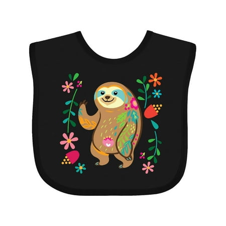 

Inktastic Sloth Cute Outfit for Girls Gift Baby Girl Bib