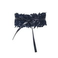 thumbnail image 3 of Lace Up Waist Belt Leather Corset Belt Tie Wrap Bowknot Waistband For Women, 3 of 3