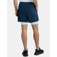 thumbnail image 3 of Athletic Works Men's and Big Men's 2 in 1 Gym Shorts with Liner, 6" & 8" Inseams, Sizes S-3XL, 3 of 5