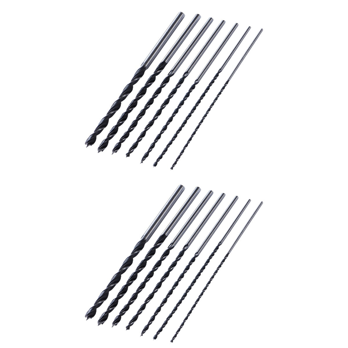 MLINS 2 Sets Wood and Concrete Drill Bit Assortment for Metal, Masonry, and General Purpose Drilling