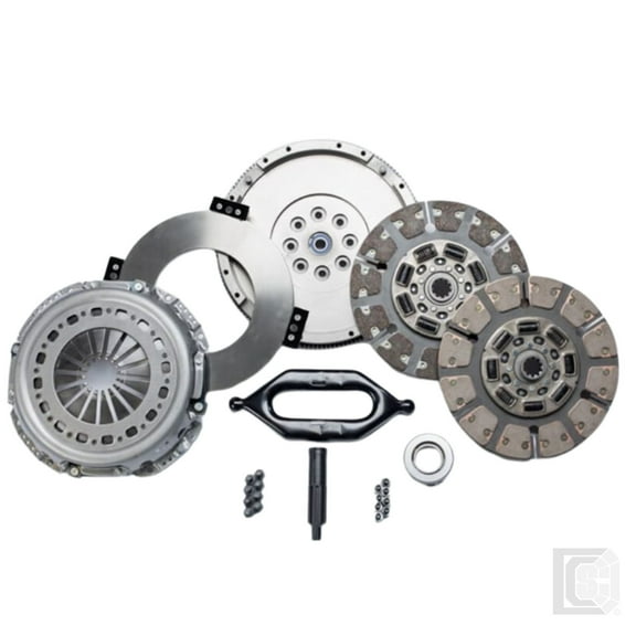 South Bend Clutch - 2005.5-2018 Dodge Ram 5.9L / 6.7L Cummins G56 HD Half Organic Half Ceramic Street Dual Disc Clutch Kit - SDD3250-G