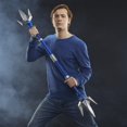 thumbnail image 5 of Power Rangers Lightning Collection Mighty Morphin Blue Ranger Power Lance Premium Roleplay MMPR Cosplay Collectible, 5 of 6