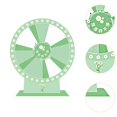 thumbnail image 6 of FVDPWYE Tabletop Prize Turntable Party Supplies Compact Roulette Wheel Fortune Wheel for Style C, 6 of 9