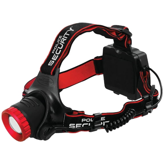 Police Security Flashlights Lookout Headlamp 98070 - 970 Lumens LED - Multicolor — Residential Use, Standard Application