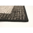 thumbnail image 5 of eCarpetGallery Sisal Rug, Natural Rug, 3'11" x 5'7", Silver-Black, Classic, 5 of 9