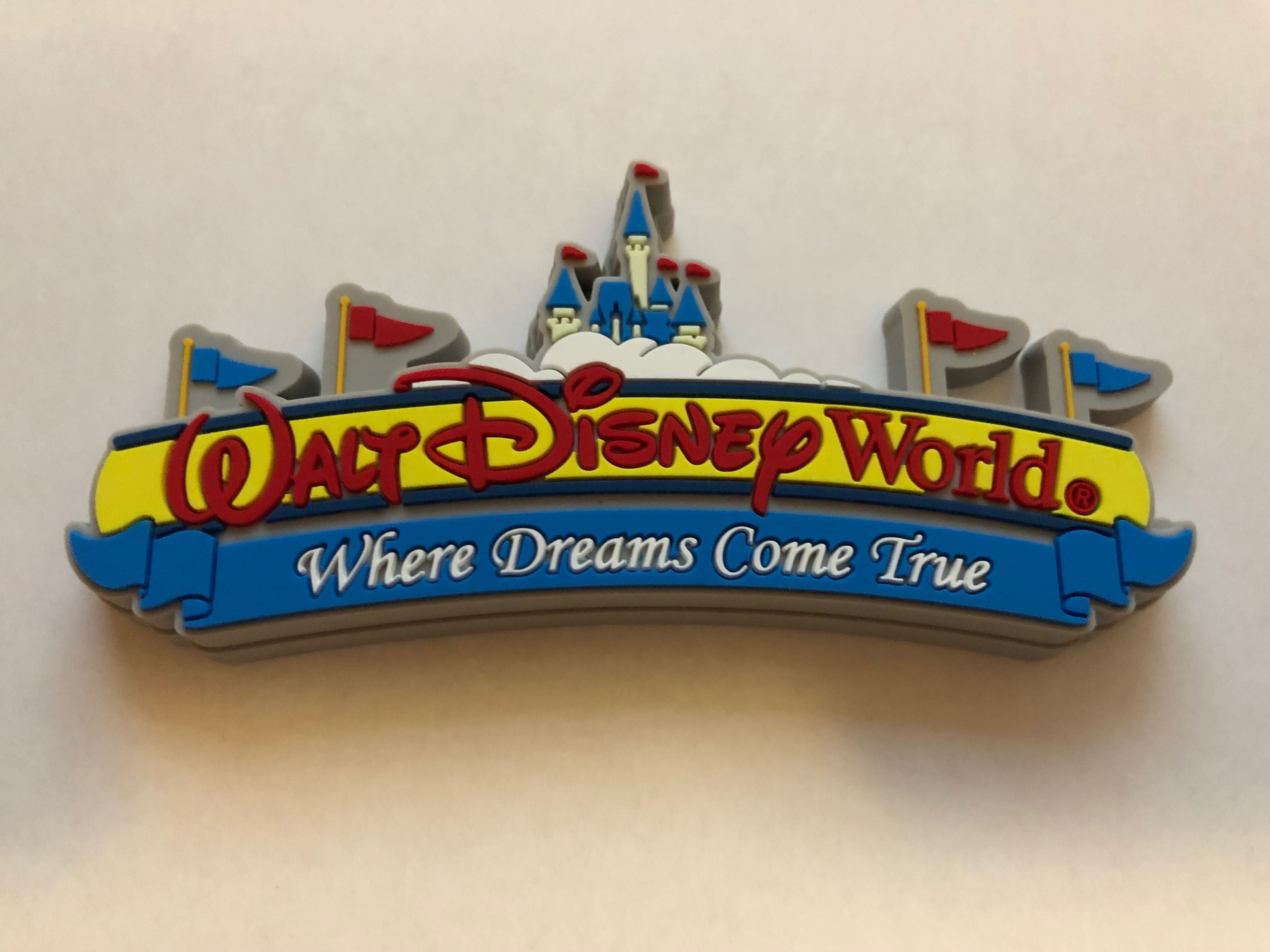 Disney Parks WDW Castle Where Dreams Come True Magnet New - Walmart.com