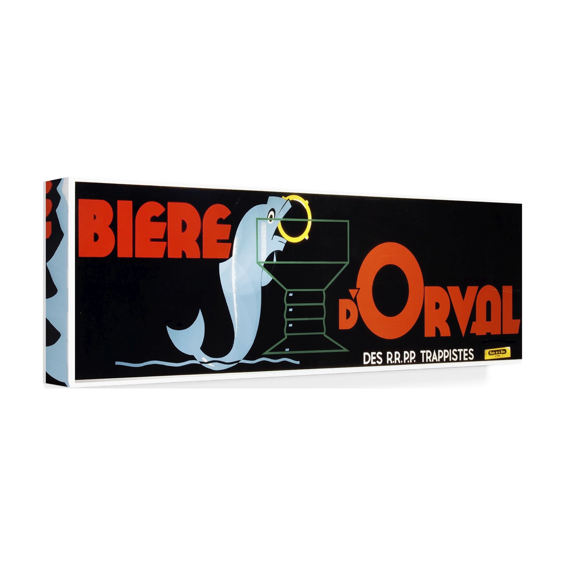 Vintage Apple Collection 'Beer Orval' Canvas Art