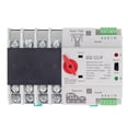 thumbnail image 4 of Interruptor de transferencia automático ATS, 4P AC400V 80A Interruptor de transferencia automático doble Interruptor de cambio de generador Valor excepcional, 4 of 8