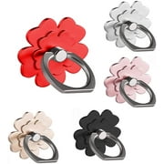 Phone Grip Clover Mobile Phone Ring Buckle 360° Rotating Cell Phone Ring Holder Universal Phone Stand Creative Ring