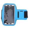 thumbnail image 1 of Sac à Bras en Néoprène Bleu pour Téléphone Intelligent avec Fonction Écran Tactile Sangle Réglable pour Course et Sports Extérieurs 5.5 Pouces, 1 of 8