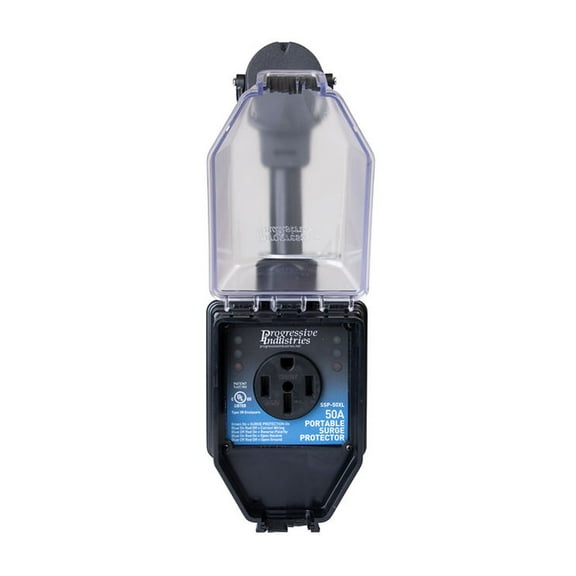 Progressive Industries SSP50X 50A 120/240V Smart RV Surge Protector with Lexan Housing