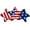 4th of july door mat 368, variant on Affordablo Warehouse Beach Themed Outdoor Rugs Independent Japanese Heart Shaped Bathroom Floor Mat Entrance Door Mat Entrance Decoration Mat Dirt and Non Slip Foot Mat