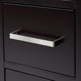 thumbnail image 4 of ARIEL Cambridge 48" Espresso Bathroom Vanity, 1.5" Edge Carrara White Quartz Countertop & Splash, Rectangular Sink, 2 Soft Closing Doors, 9 Full Extension Dovetail Drawers, Brushed Nickel, 4 of 8