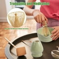thumbnail image 4 of Jetcloudlive 4Pcs Matcha Whisk Set Elegant Matcha Tea Set Reusable Matcha Making Kit with Ceramic Matcha Bowl Matcha Whisk Holder Bamboo Matcha Whisk and Bamboo Scoop, 4 of 7