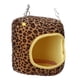 thumbnail image 3 of Hamaca colgante de algodón para hámster, cálida, ideal para ardillas, erizos, cobayas, chinchillas, conejos y leopardo amarillo., 3 of 9