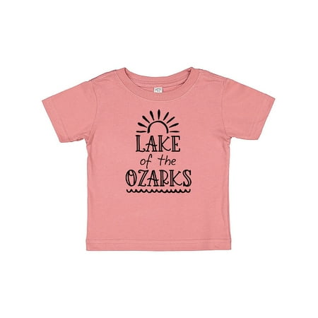 

Inktastic Lake of the Ozarks Sun and Lake Gift Baby Boy or Baby Girl T-Shirt