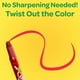 thumbnail image 5 of Crayola CrayolaTwistables, paquete de 12 crayolas, multicolor, 5 of 7