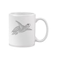 thumbnail image 2 of Turtle In Zentangle Style Mug - Image by Shutterstock, 2 of 4