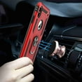 thumbnail image 6 of Dteck Case Full Protect Magnetic Hybrid Ring Back Holder Kickstand Case Cover For iPhone Xs Max (6.5 inches), Red with screen protector, 6 of 7
