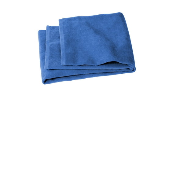 Port Authority Adult Unisex Beach Towel Royal One Size Fits All