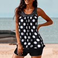 thumbnail image 2 of Two Pieces Tankini Swimsuits Top for Women Tummy Control with Swimming Padded Bras Suit, 2 of 9