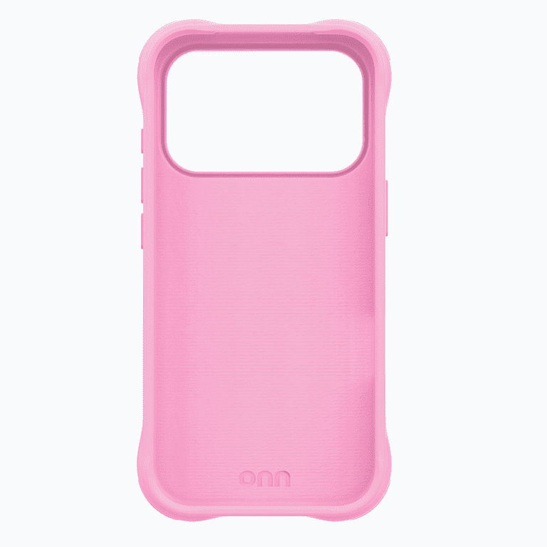 onn iPhone 17 Pro MagSafe Compatible Pink Bumper Case - Walmart.com
