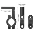 thumbnail image 3 of Motorcycle Handlebar Mount Bracket, Aluminum Alloy Extension for Phone GPS Camera, 22mm Universal Bar Clamp with M6 M8 M10 Holes,Sliver, 3 of 10