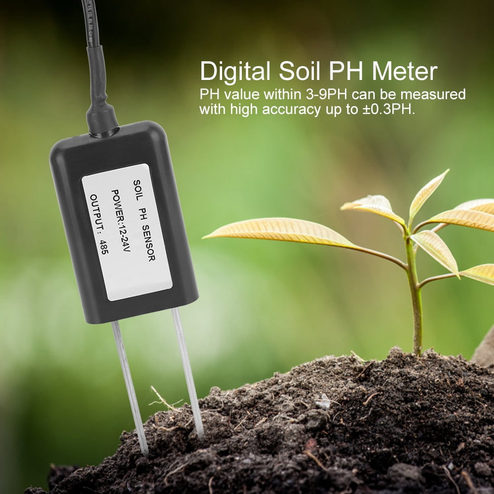 LYUMO RS485 Waterproof Digital Garden Greenhouse Soil PH Meter Sensor