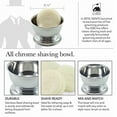 thumbnail image 3 of Shaving Gift Set - Comes with Gift Box - DE Butterfly Safety Razor, Bowl, GBS Shavi..., 3 of 5