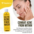 thumbnail image 3 of Limpiador facial TreeActiv Sulfur Acne Original 240 ml para hombres y mujeres, 3 of 7