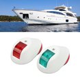 thumbnail image 1 of 1 Pair 2W LED Navigation Light IP66 Waterproof Navigation  Light With 2NM High Visibility For Boat Yacht, 1 of 8