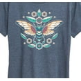 thumbnail image 3 of Instant Message - Cicada Flowers - Women's Short Sleeve Graphic T-Shirt, 3 of 6