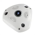 thumbnail image 1 of Cámara IP Ojo de para Interiores, Seguridad para el Hogar, Panorámica de 180° y 360°, IP, CCTV, Detección de Movimiento, Enchufe Estadounidense., 1 of 5