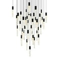 thumbnail image 3 of Greta Integrated LED Black Chandelier, 3 of 7
