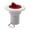 White Red, variant on Deck Fill Port Water Filler RV Inlet Cap Stainless Steel Chain for Boat Yacht Truck Tank Accessory
