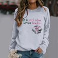 thumbnail image 2 of WILLBEST Chandails à Capuchon pour Femmes Mode Décontractée Col Rond Manches Longues Mignon Enseignant Lettre Sweat à Capuche serremo, 2 of 4