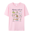 thumbnail image 2 of Reading Is Self Care Graphic T Shirt, Cute Book Lover Tee, Funny Reading Duck Tshirt, Bookworm Gift for Readers, 2 of 5