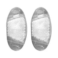 thumbnail image 1 of 10 Piezas, Reflector de Rueda Blanco, Reflectores de Bicicleta, para Mejorar la Seguridad de la Conducción Nocturna, 1 of 5