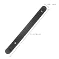 thumbnail image 2 of HAMPPLIES 1 Set of Cabinet Drawer Track Guide in Black Plastic for Home Improvement, 2 of 8