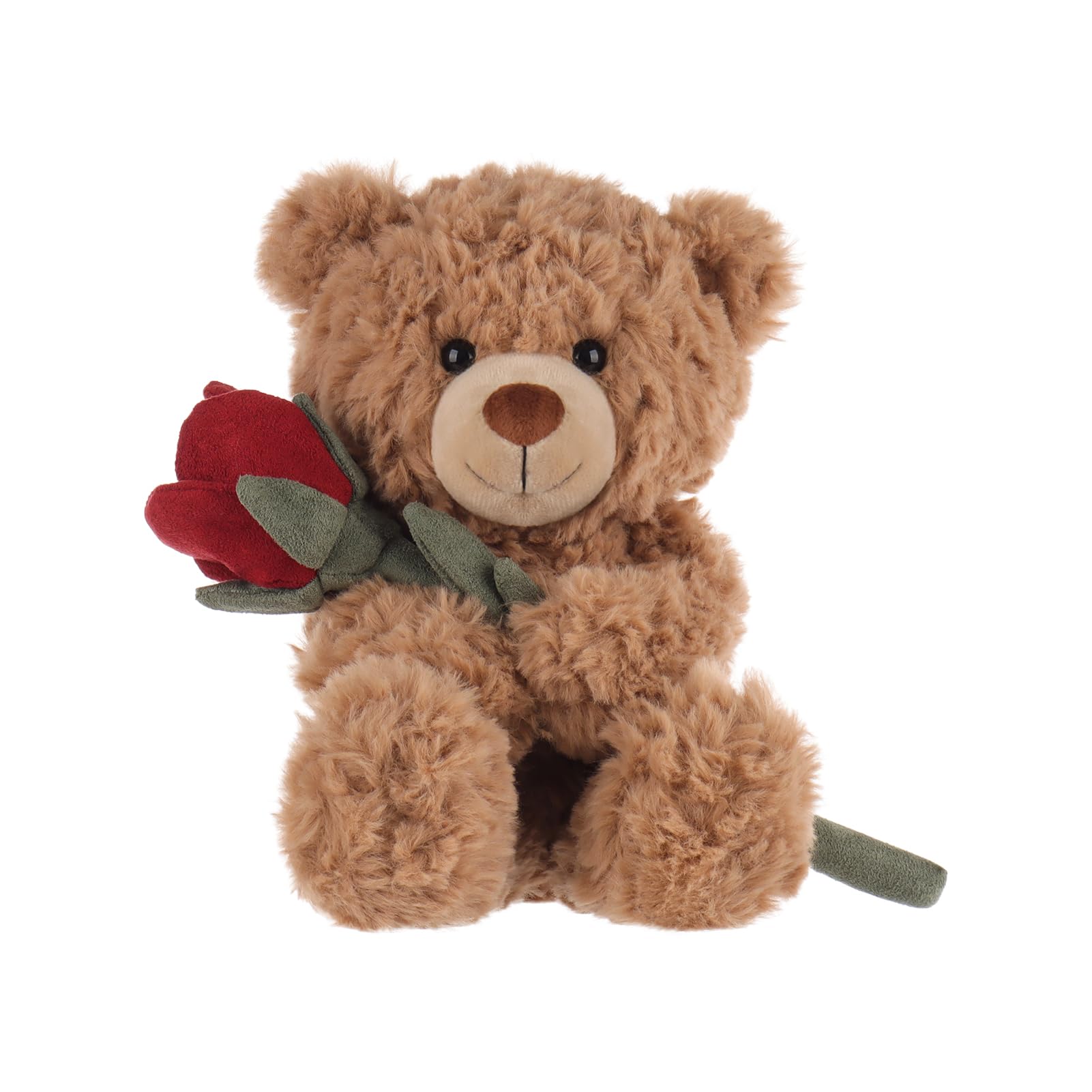 Apricot Lamb Corduroy Teddy Bear Stuffed Animal - 8.5 Inch, Beige, Soft & Cuddly Plush Toy For Kids