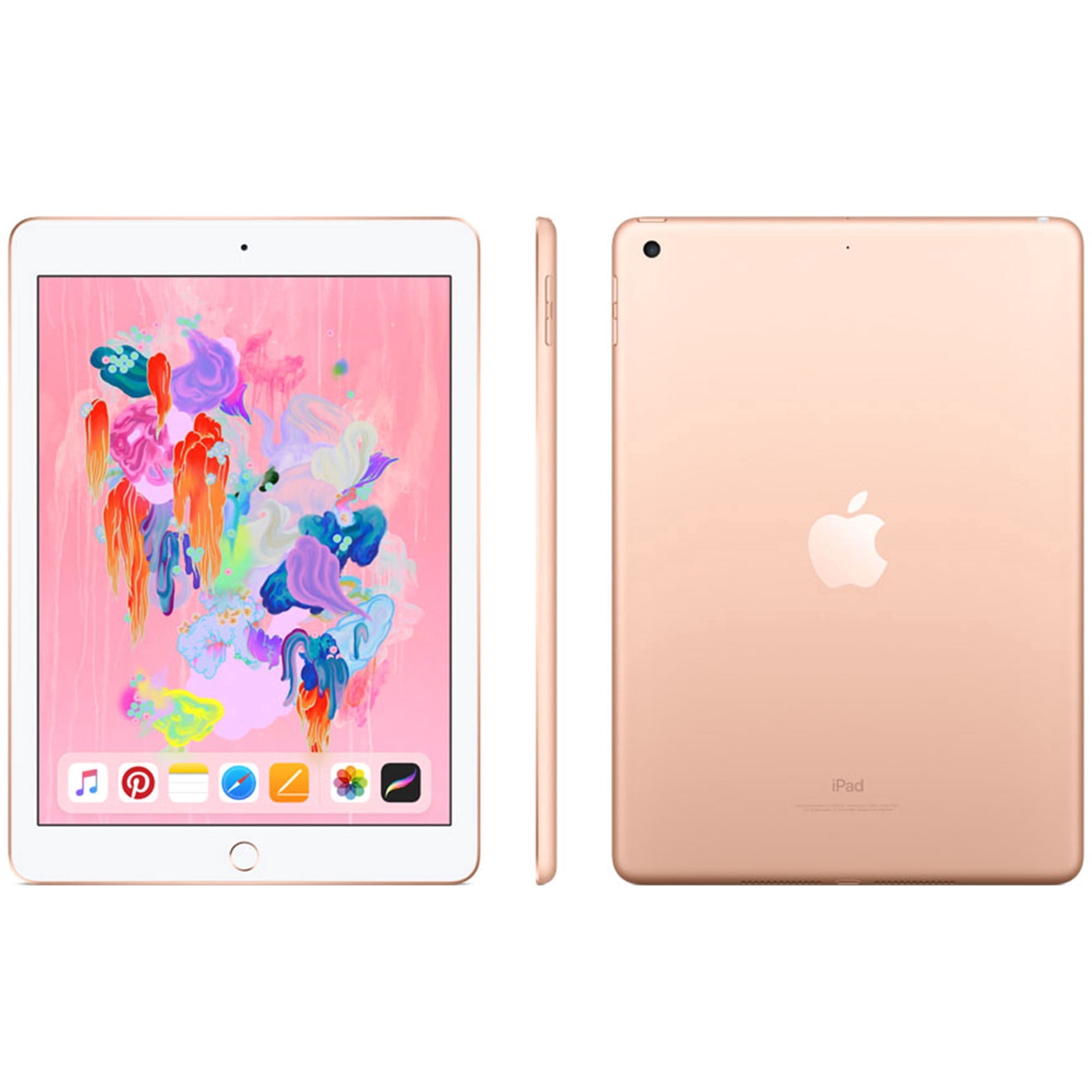 Restored Apple iPad 6th Generation 32GB Gold Wi-Fi (Refurbished