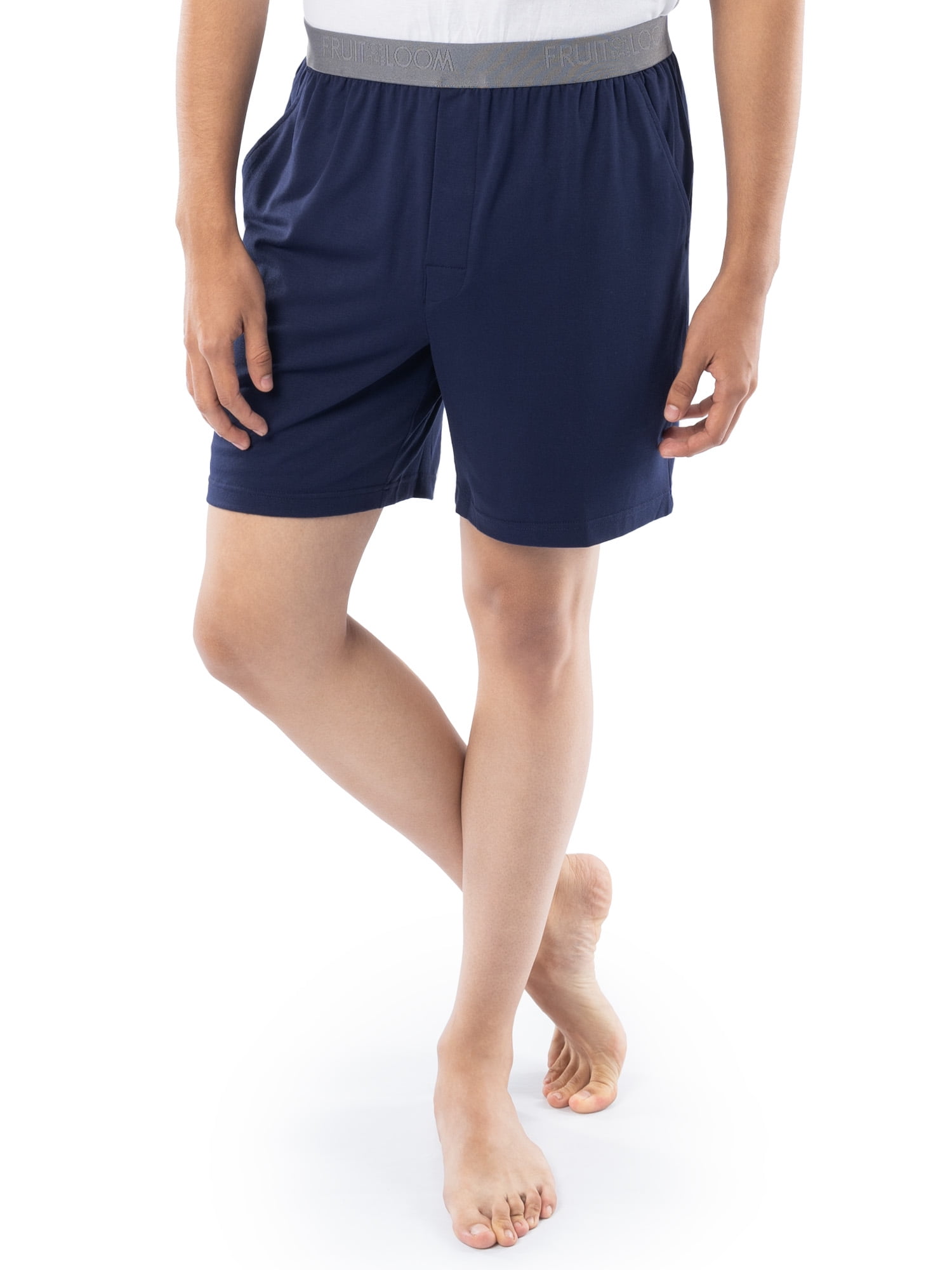 Fruit of the Loom Men's Soft Stretch T-Shirt & Short Pajama Set, Sizes S-2XL