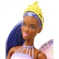 thumbnail image 6 of Barbie Dreamtopia Fairy Doll, Purple Hair & Star-Decorated Wings, 6 of 10