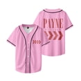 thumbnail image 6 of Liam Payne 1993-2024 Memorial rapper Merch Baseball Jersey Men/Women Casual Thin button Baseball uniform, 6 of 7