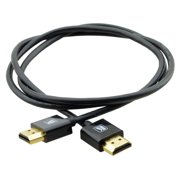 Kramer Electronics C-HM/HM/PICO Ultra-Slim Flexible High-Speed HDMI Cable with Ethernet, Black, 3'